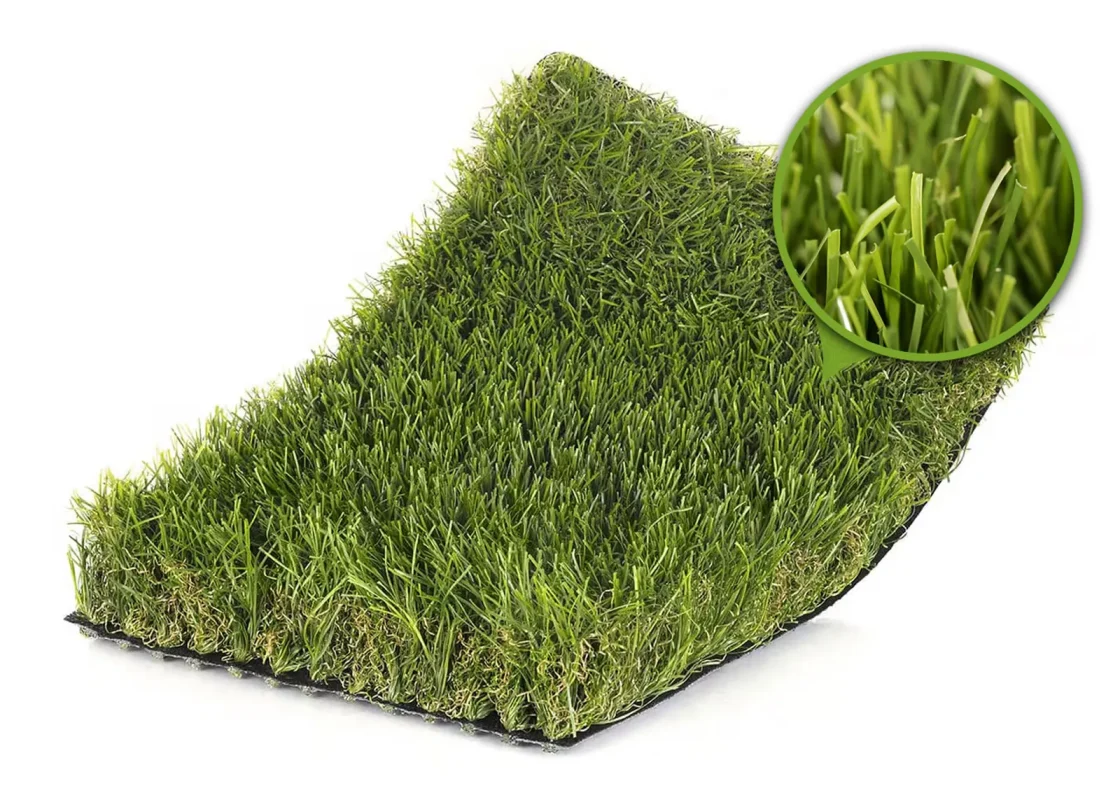 Muestra de Césped artificial verdePRO Bravo 35mm
