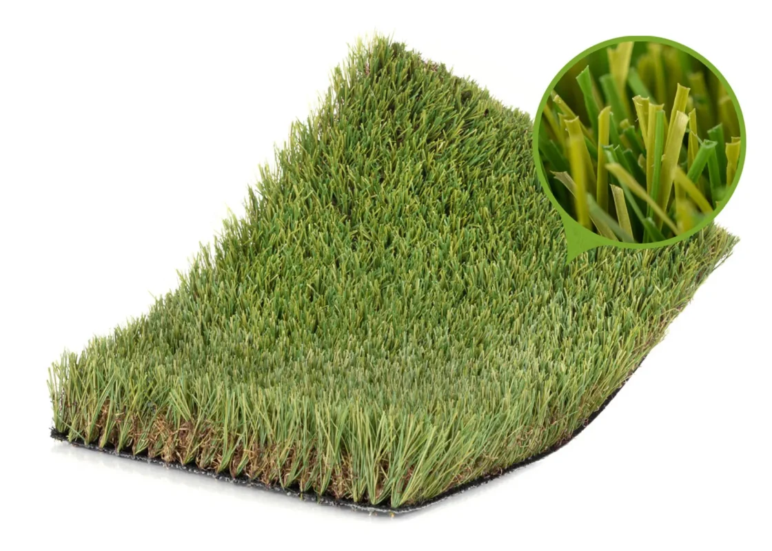 Muestra de Césped artificial verdePRO Bravo 35mm