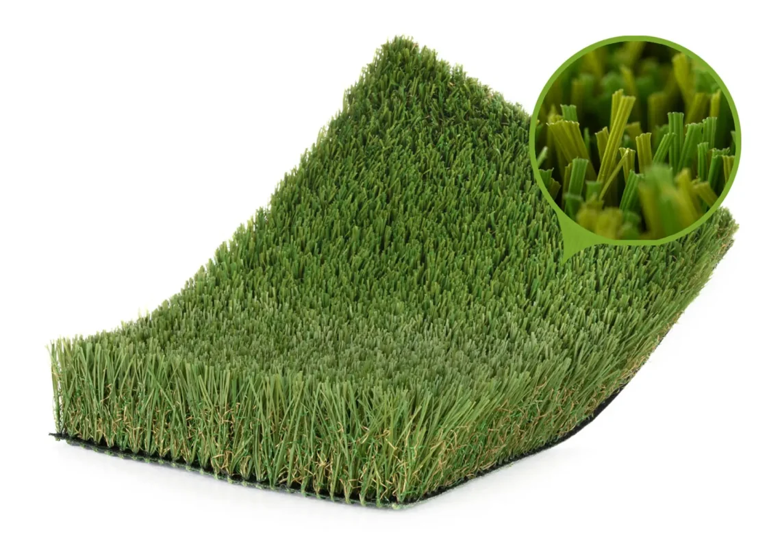 Muestra de Césped artificial verdePRO Deluxe 45mm