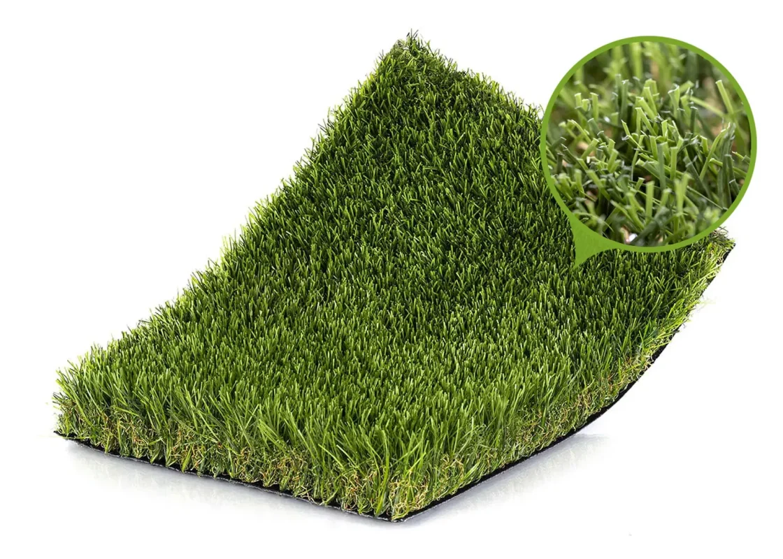 Muestra de Césped artificial verdePRO Máximo 45mm