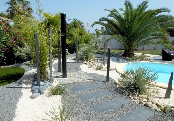 Xerojardín verdePRO césped artificial